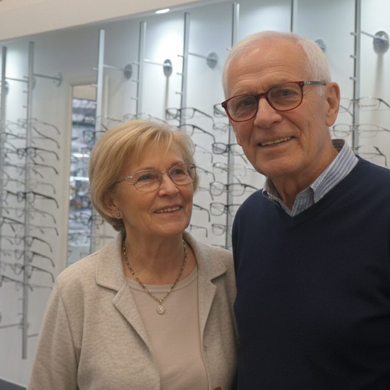 Achat lunettes pour sénior